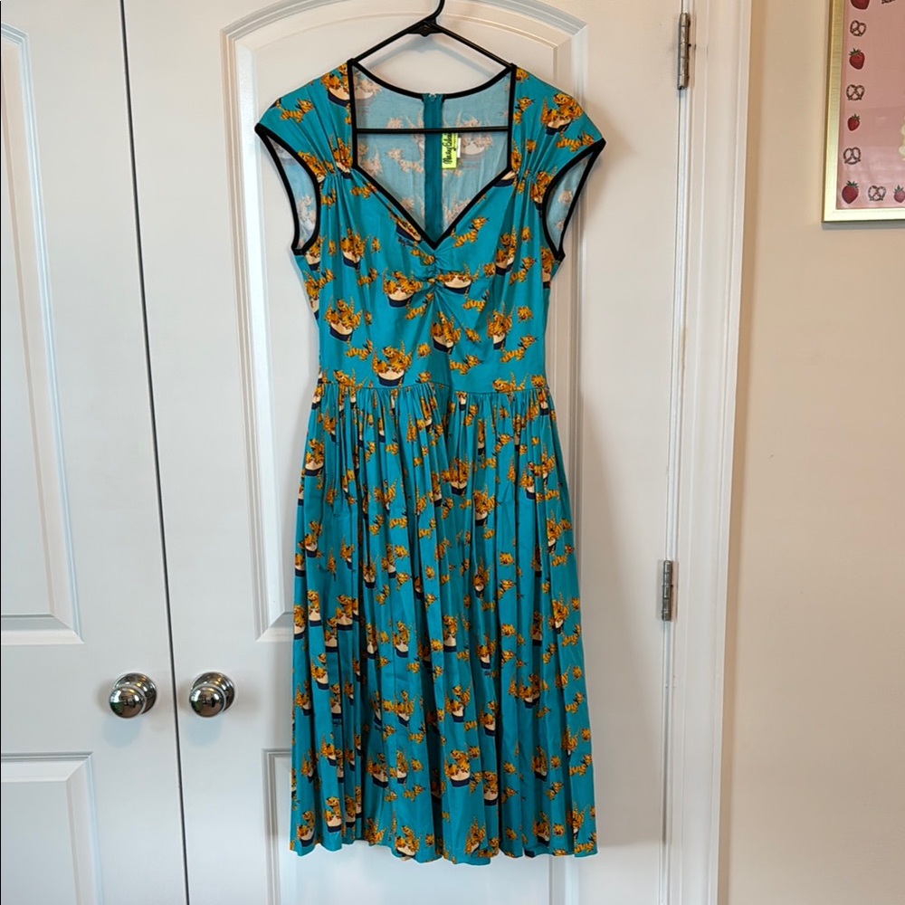 Pinup Couture Mary Blair Cat dress Medium